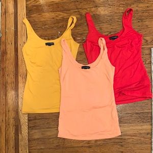 Lot of 3 Classic Cut Tanks